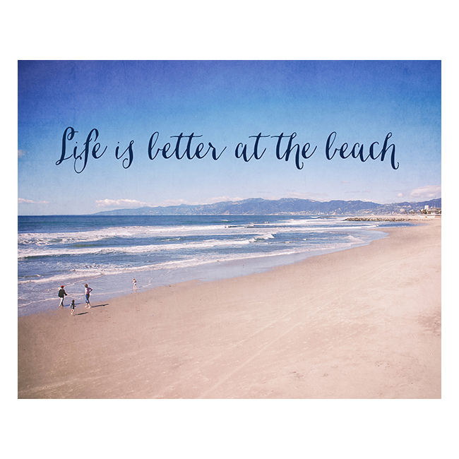 Uitgelezene Life is better at the beach AF-97